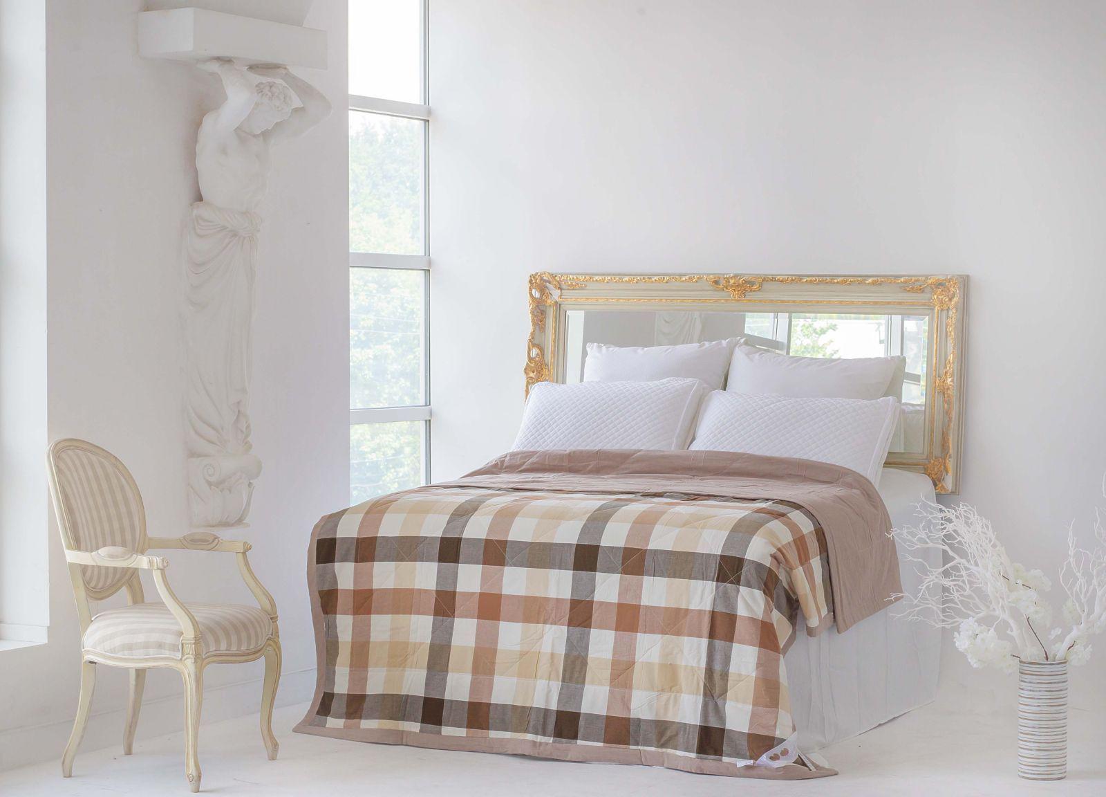 Покрывало лен-хлопок European style 150x200 см