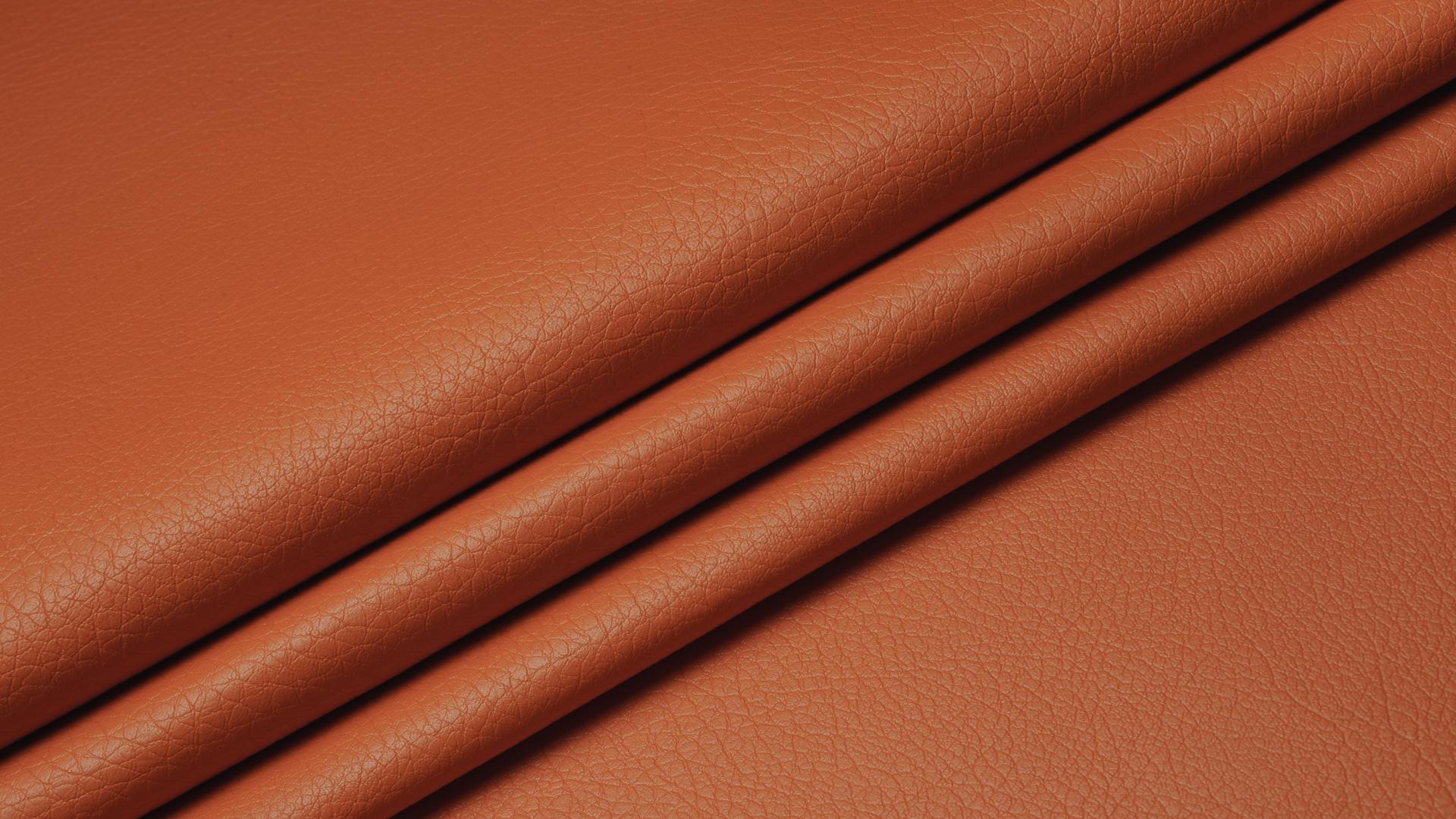 Ткань мебельная Exim Textil Софитель кожзам Оранжевый (09)