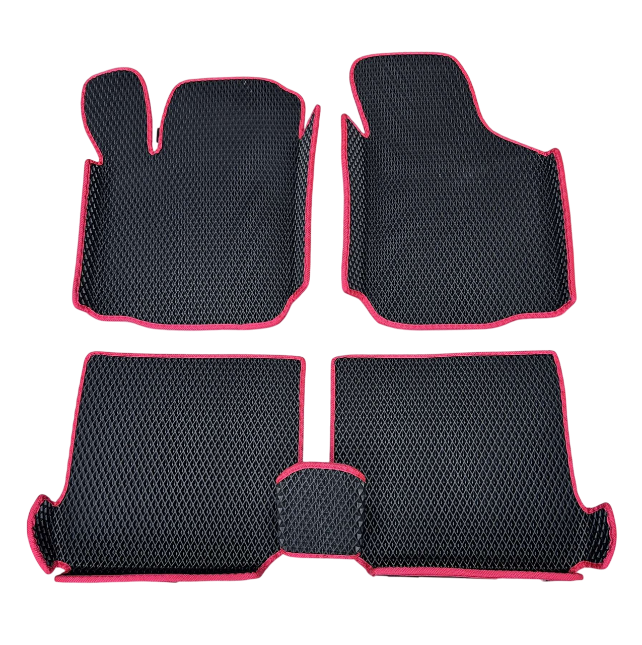 Коврики EVA с бортиками в салон для Skoda Octavia А4 Tour 1996-2010 гг. Черный (1984984749)