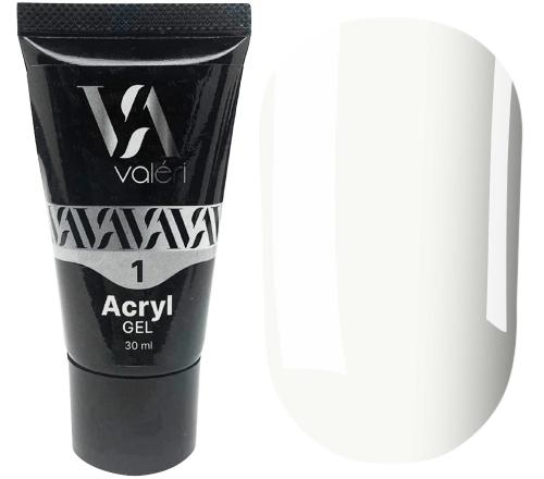Полигель Valeri Acryl Gel 30 мл №01 White