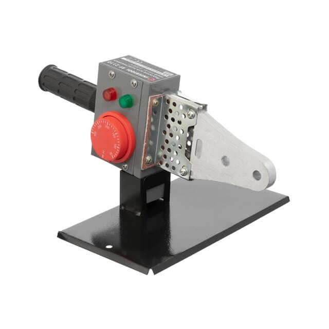 Паяльник для пластиковых труб Intertool 850 Вт 0-300°C насадки 20/25/32 мм металлический кейс (RT-2110)