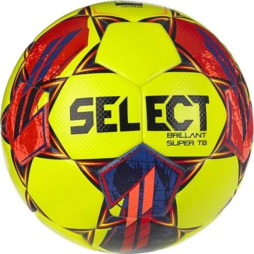 Мяч футбольный Select Brillant Super Fifa TB v23 р. 5 Желтый/Красный (011496-028 5)