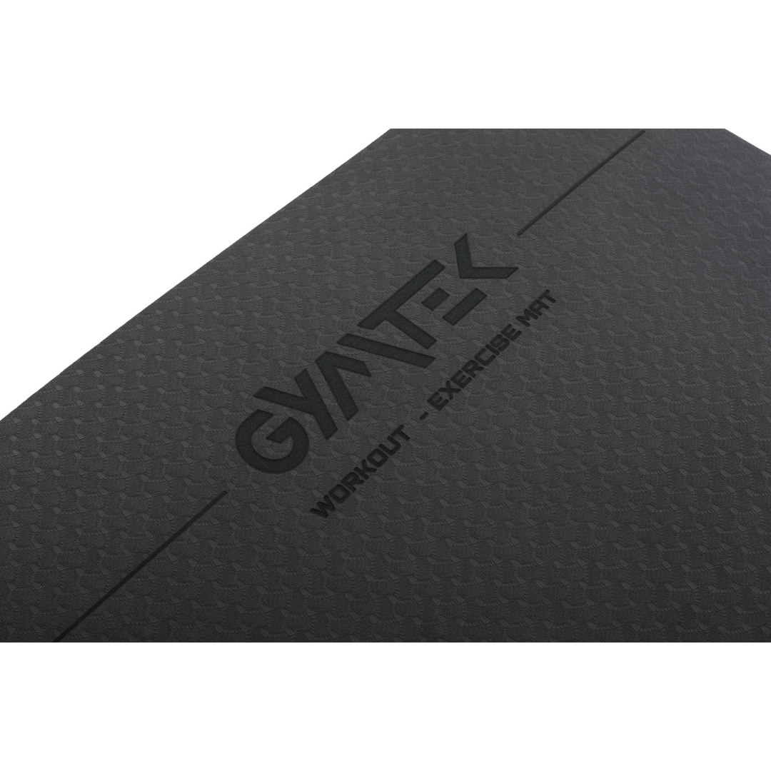 Килимок для фітнесу та йоги Gymtek ТРЕ 0,5 см Чорний - фото 4 Килимок для фітнесу та йоги Gymtek ТРЕ 0,5 см Чорний - фото 4