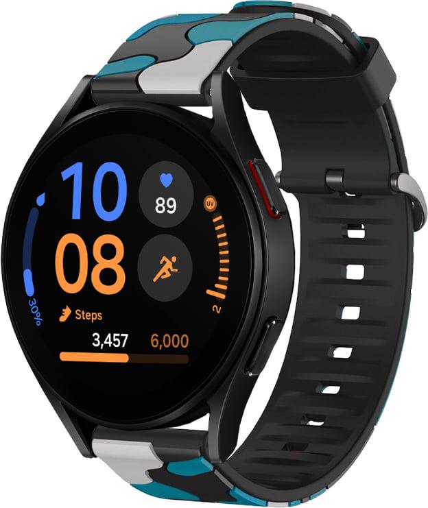 Ремешок Tactic Camouflage для Galaxy Watch FE 40 мм Blue (39600-28)