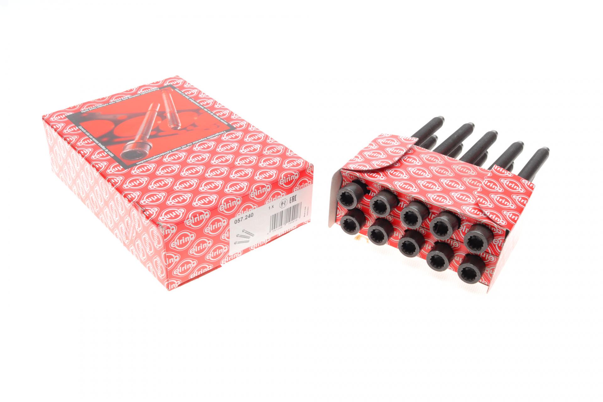 Болты головки ELRING VW Caddy 1,9TDI 03- 10 шт. (057,240)