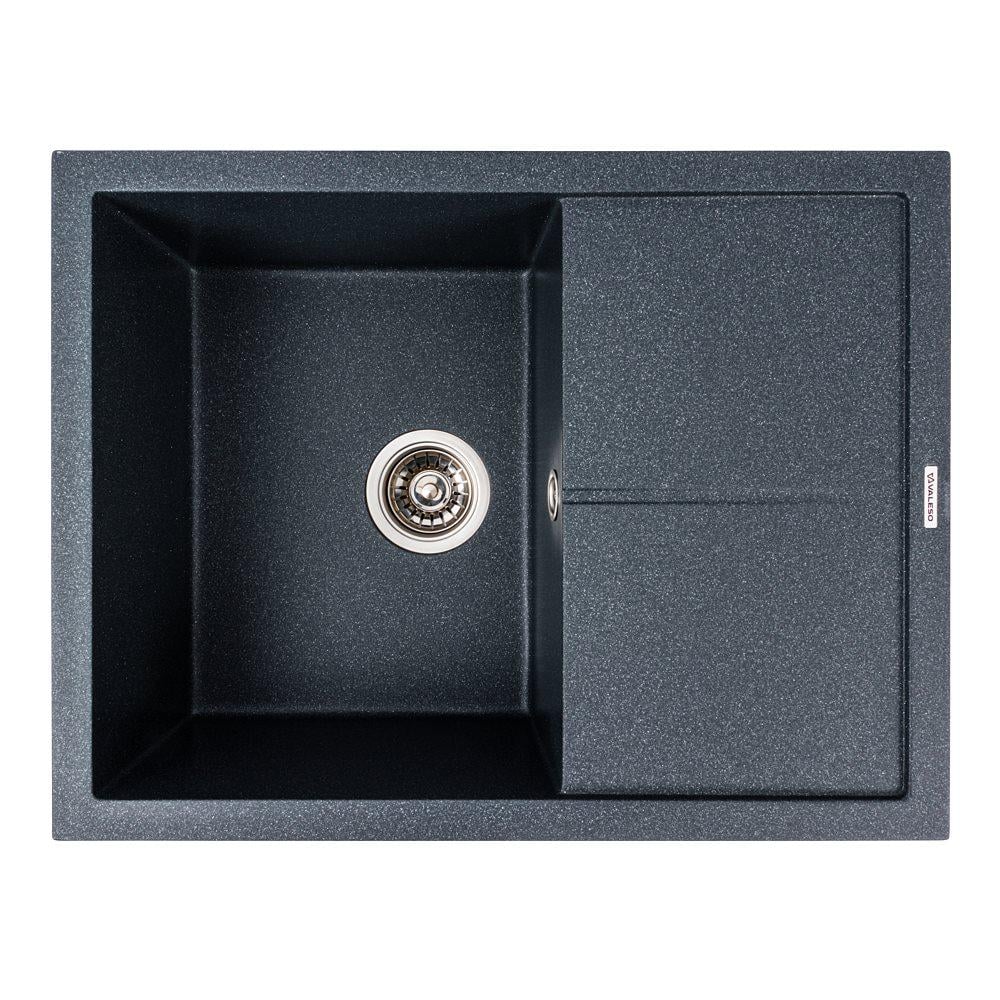 Мойка гранитная Valeso CRIPTA 6550 матовая Антрацит