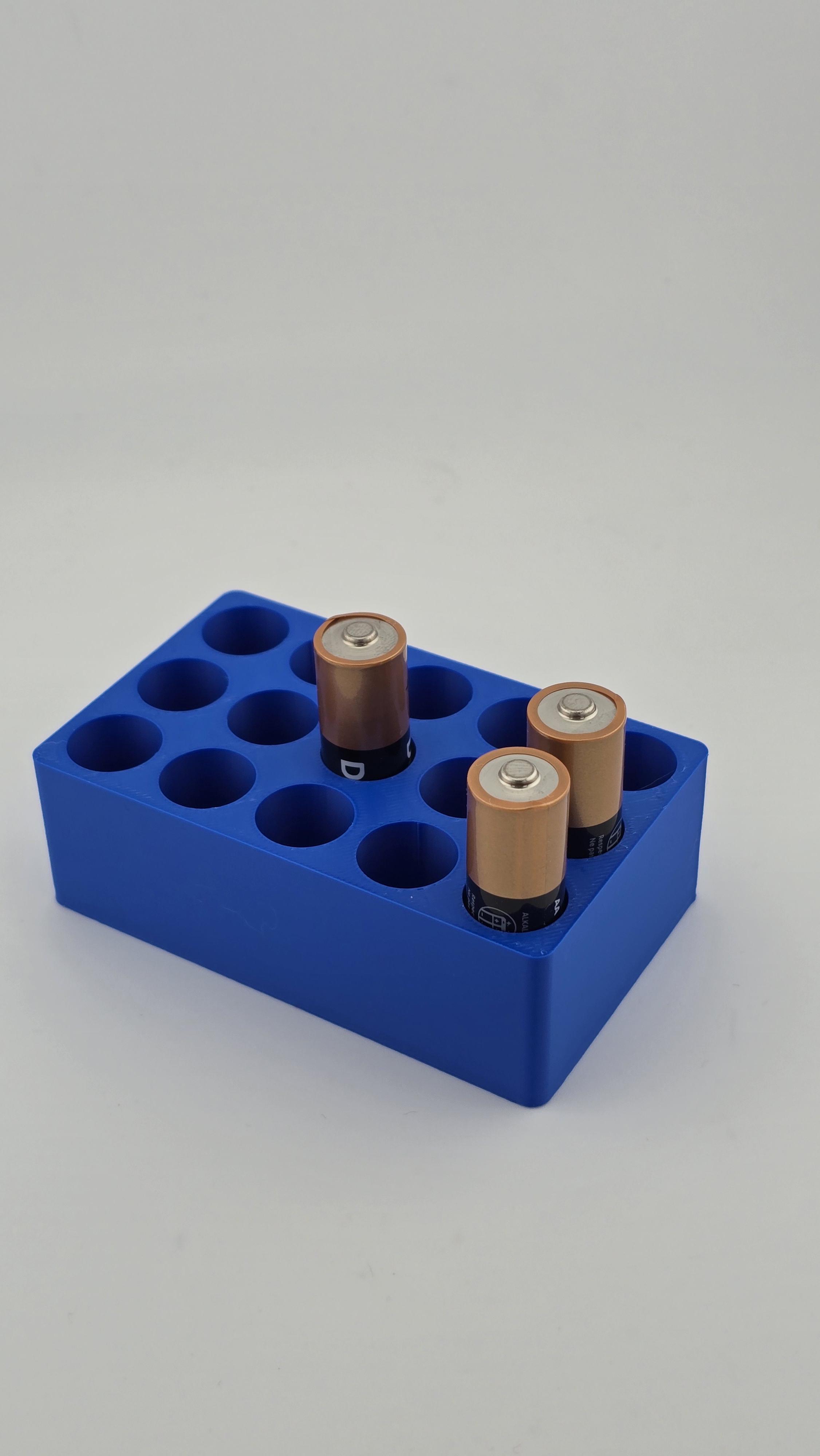 Футляр-контейнер для аккумуляторов АА (Е0025) - фото 2