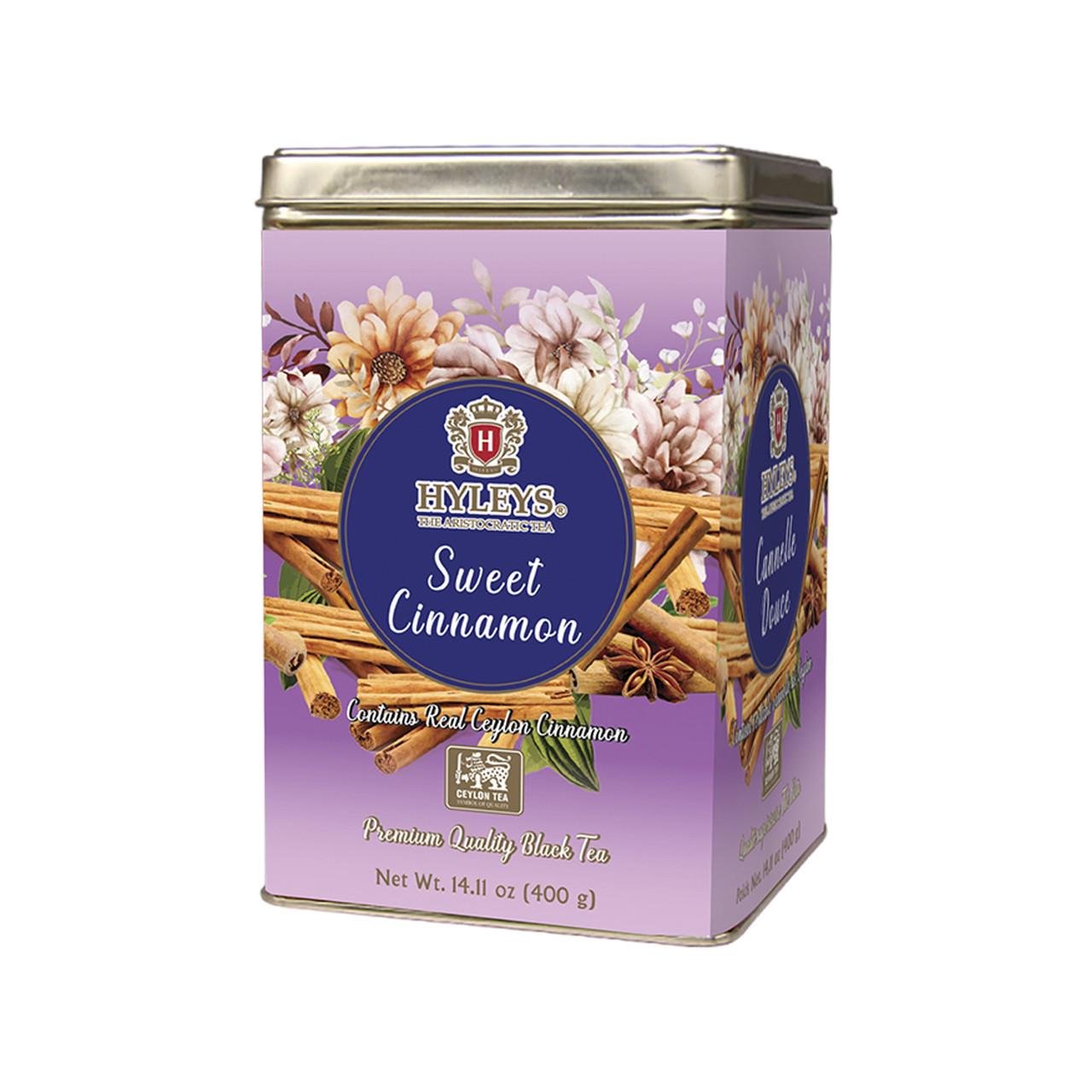 Чай Hyleys чорний крупнолистовий Солодка Кориця 400 г жерстяна банка