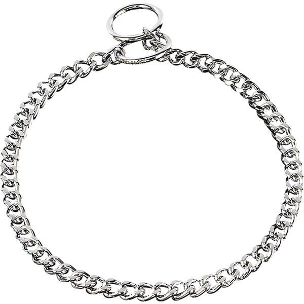 Нашийник для собак Sprenger Collar Round Narrow Link коротка кругла ланка хромована сталь (51022_060_02)