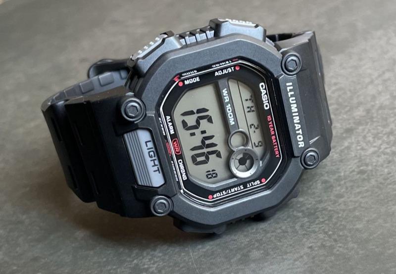 Наручные часы мужские Casio W-737H-1A (1689996169) - фото 2 Наручные часы мужские Casio W-737H-1A (1689996169) - фото 2