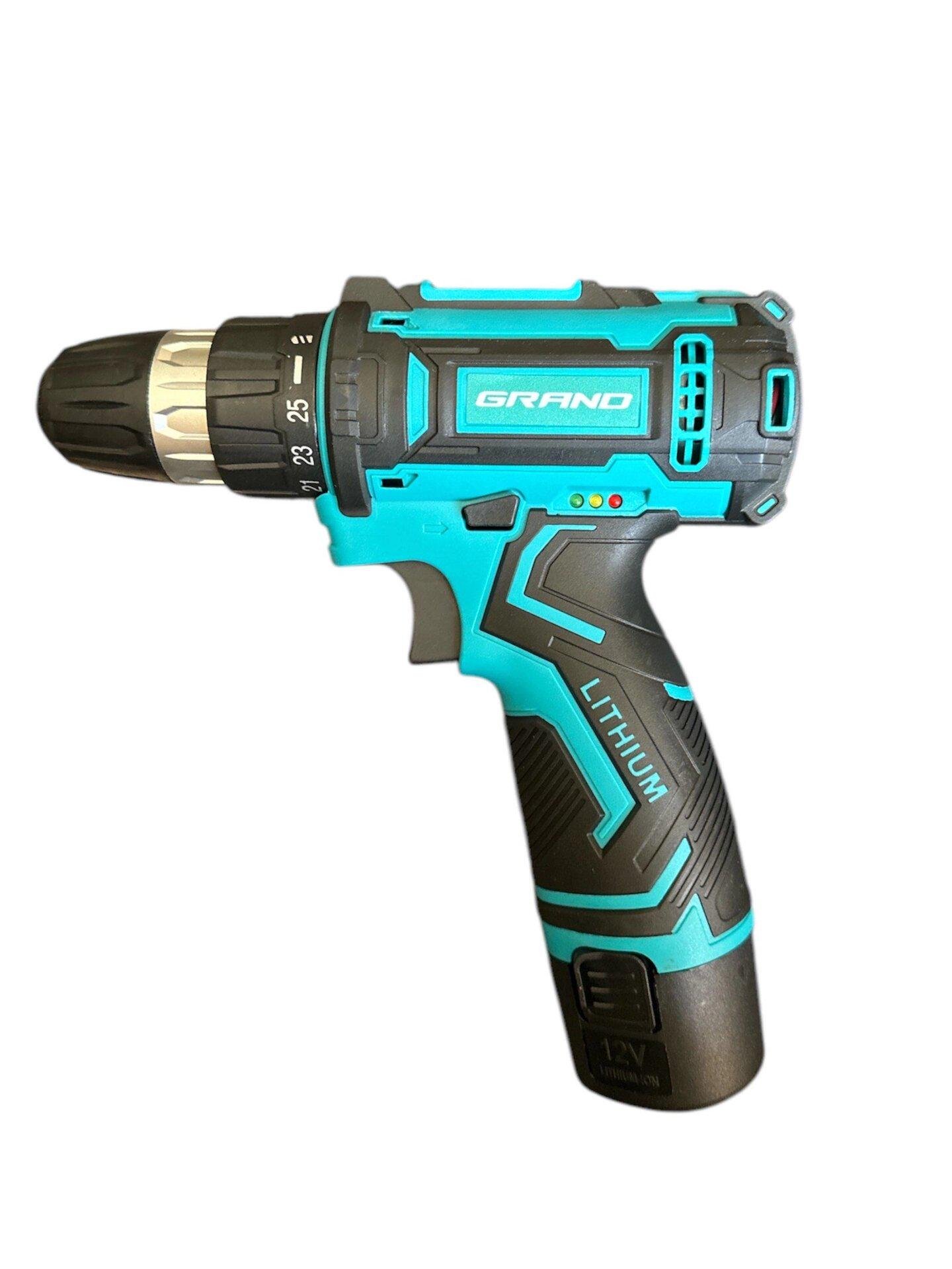 Шуруповерт аккумуляторный Grand ДА-12 Li (26252408)
