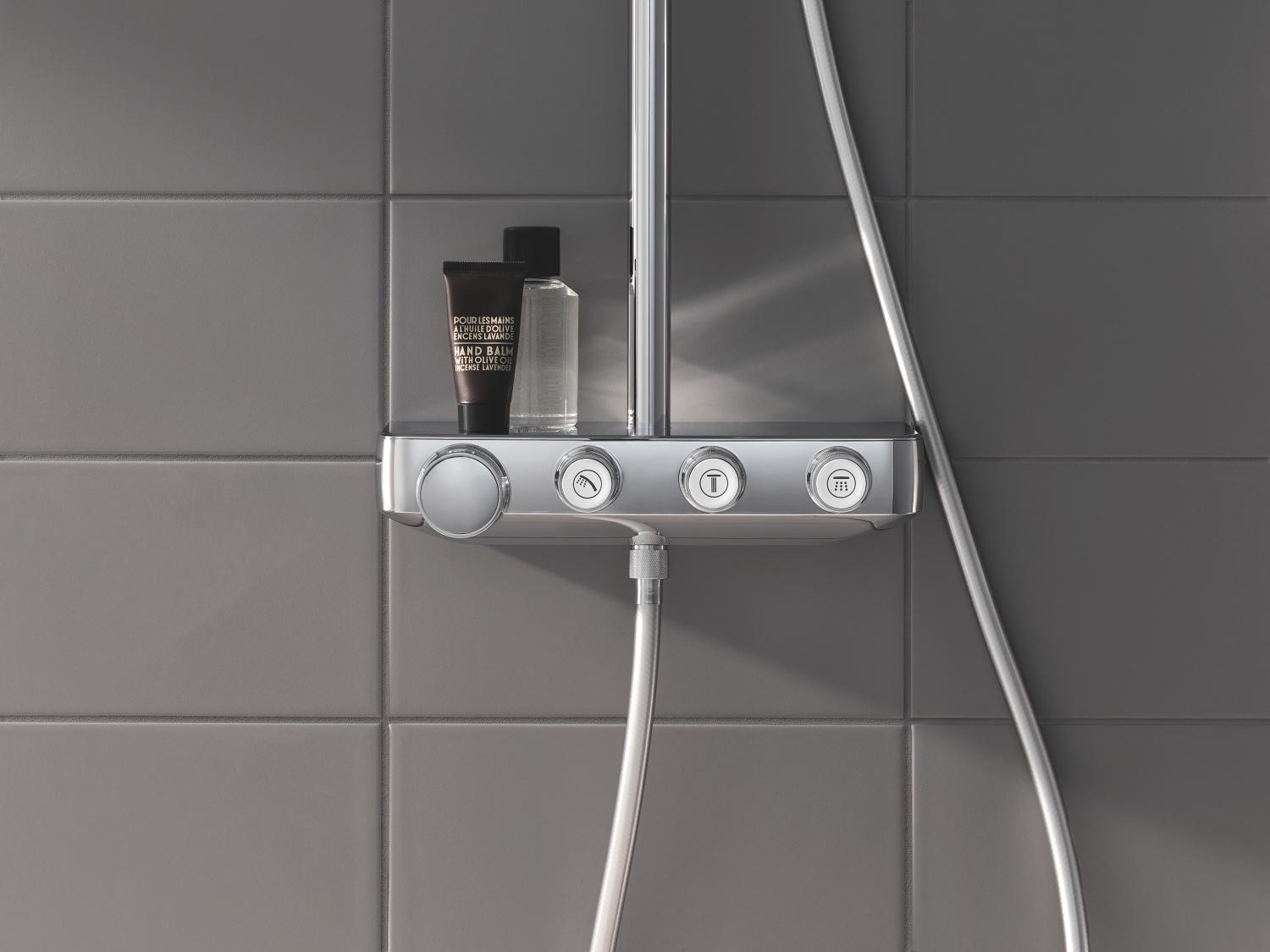 Душевая система с термостатом для душа Grohe Euphoria SmartControl System (26508000) - фото 9