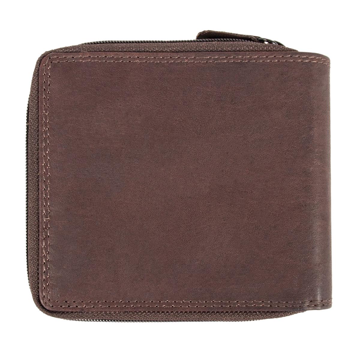 Гаманець шкіряний чоловічий Ridgeback JBNC43MN Brown (JBNC43 BRN) - фото 2 Гаманець шкіряний чоловічий Ridgeback JBNC43MN Brown (JBNC43 BRN) - фото 2