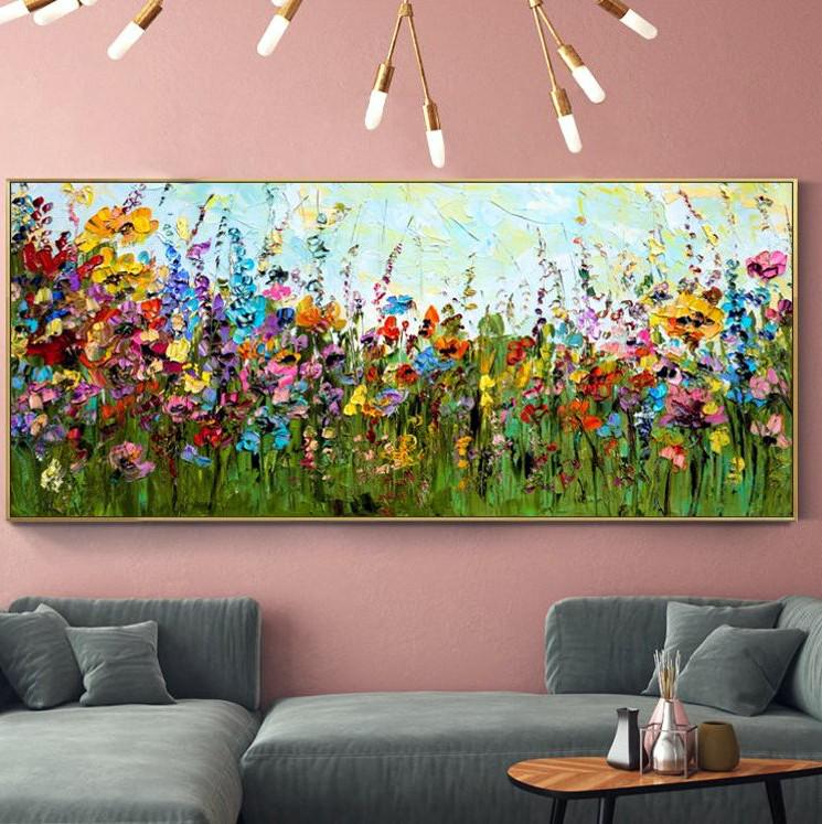 Картина на холсте ArtSale Пейзаж 50х100 см ntrl0068