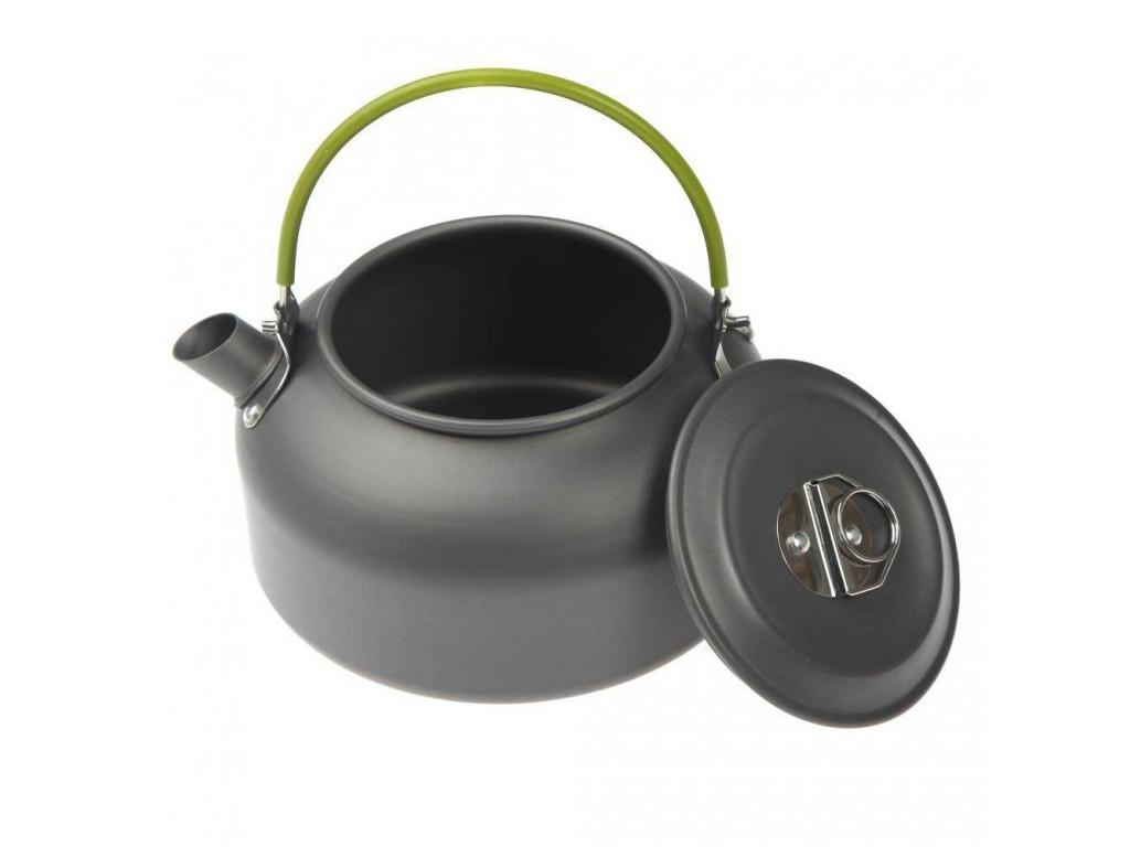 Чайник туристический CAMPSOR-1008 алюминиевый 0,8 л Серый (11271js) - фото 2