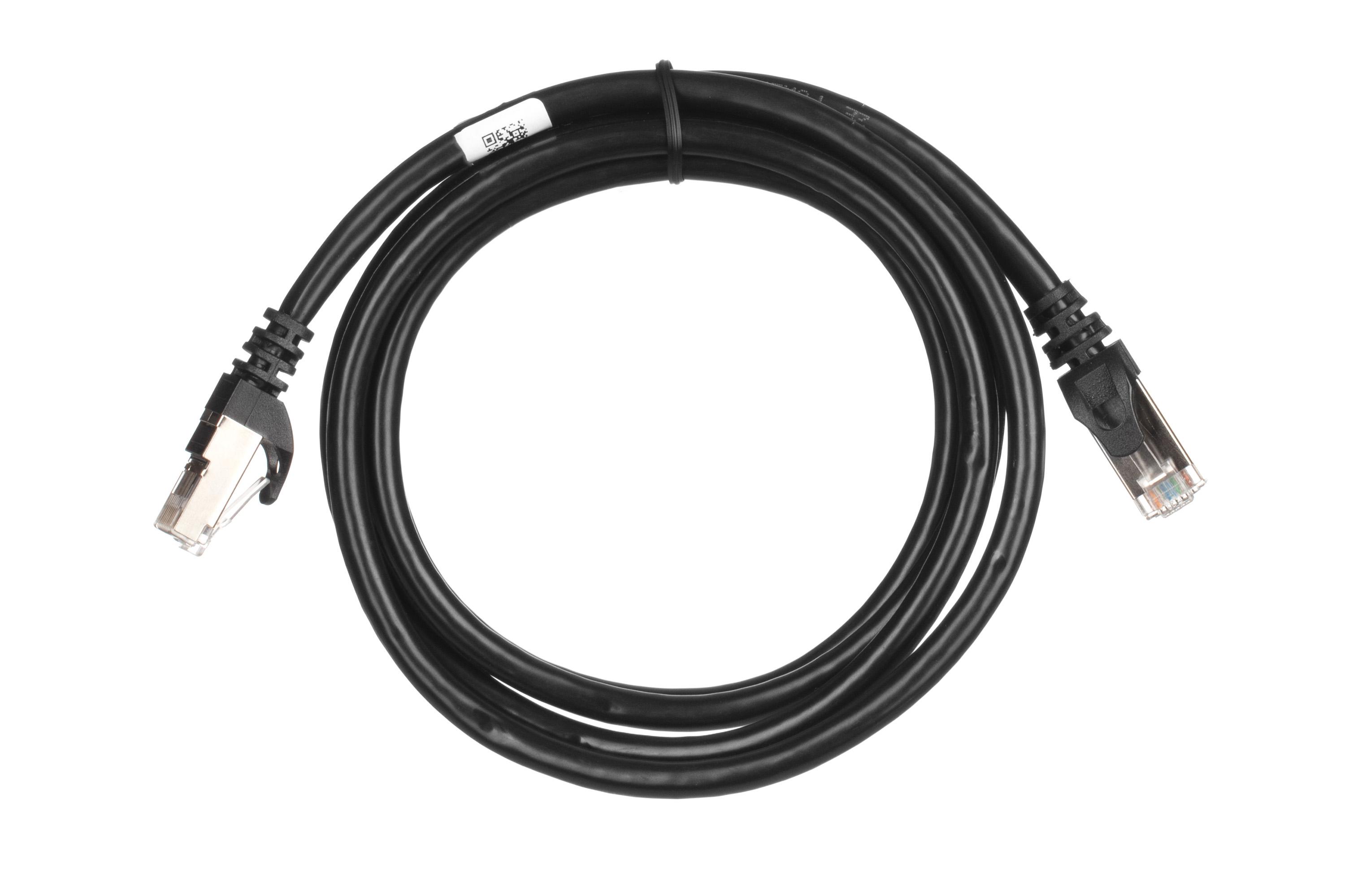 Патч-корд 2E Cat 6 27AWG с двойным экранированием S-FTP 1,5 м Черный (2E-PC6SFTPCOP-150BK) - фото 1