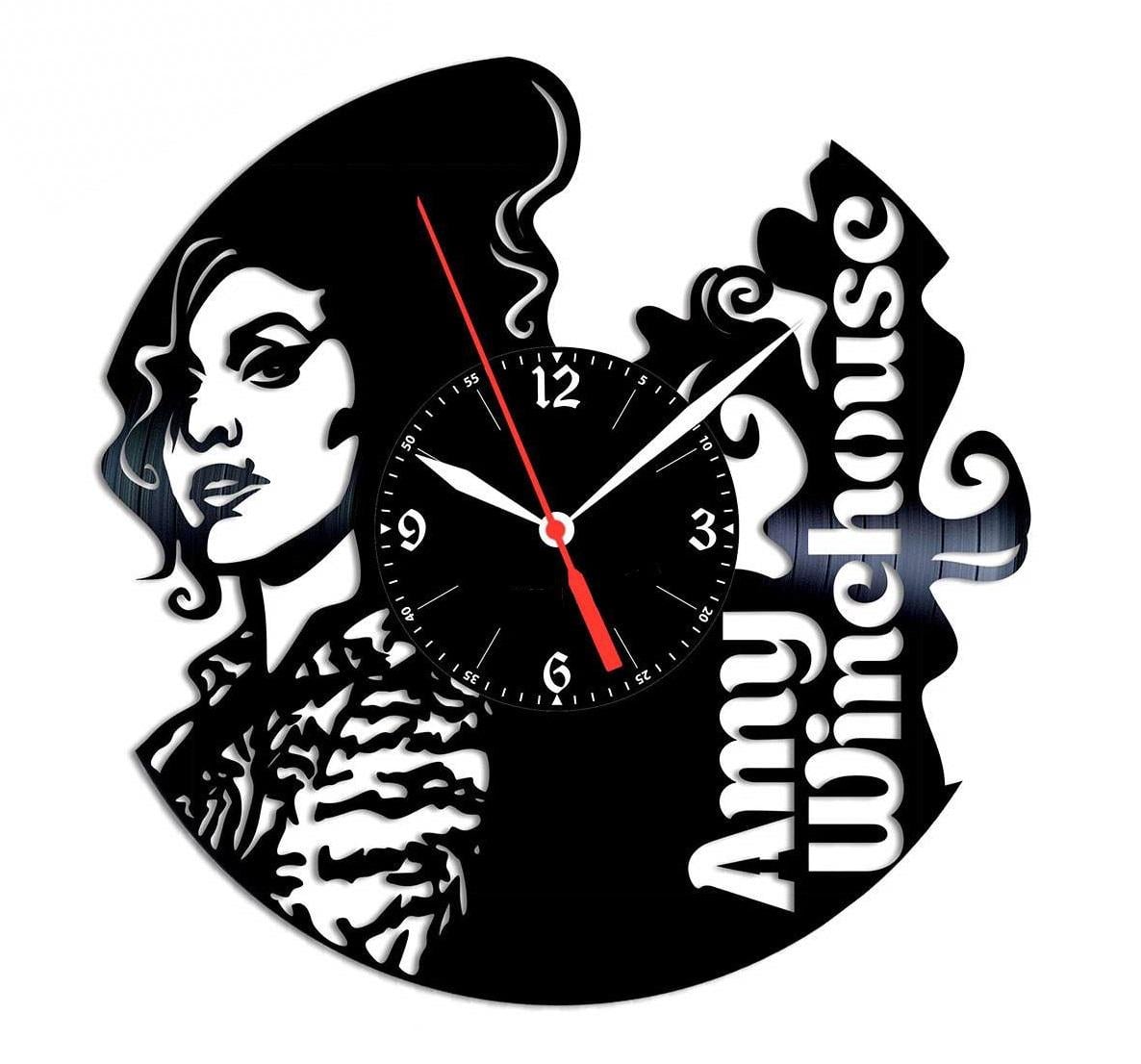 Часы настенные Amy Winehouse 2071 из виниловой пластинки