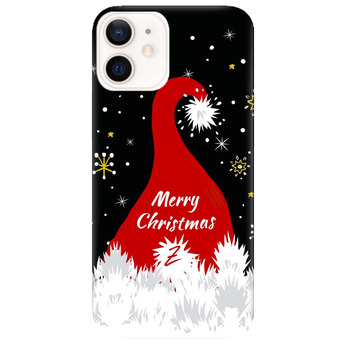 Силиконовый чехол Zorrov для Apple iPhone 12 - Santa (14070040118087048)