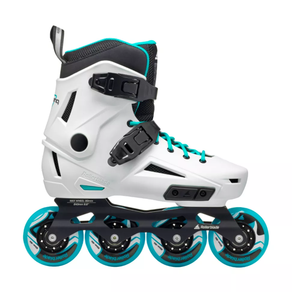 Ролики фрискейт Rollerblade LIGHTNING W р. 38-38,5 White/Aqua (24430254)