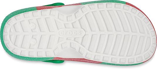 Сабо с блестками Crocs Classic Holiday Lined р. 37-38 Multi (20789857) - фото 5