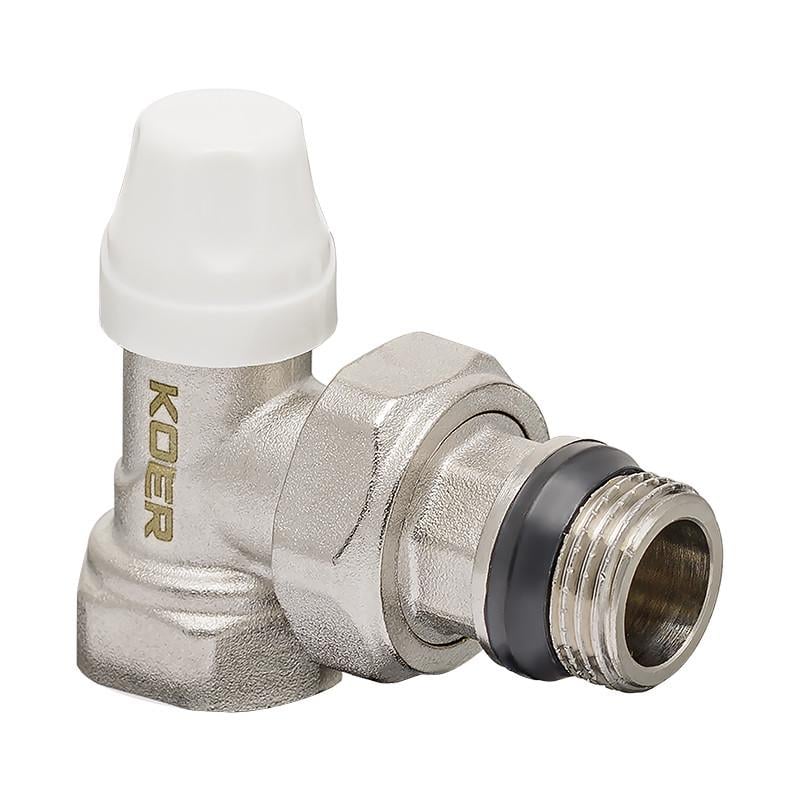 Комплект для підключення радіатора KOER SET-13 осьовий з термоголовкою 1/2"x1/2" ВЗ (KR3176) - фото 4 Комплект для підключення радіатора KOER SET-13 осьовий з термоголовкою 1/2"x1/2" ВЗ (KR3176) - фото 4