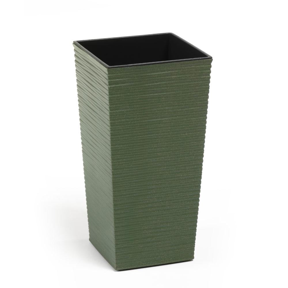 Горщик для квітів Lamela Finezja ECO Dluto 35 см Зелений лісовий (LA833-42)