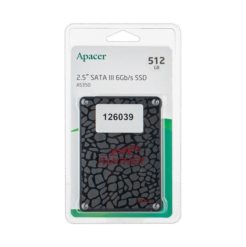 Жесткий диск SSD Apacer AS350 Panther Series 512Gb 2,5" (AP512GAS350-1)