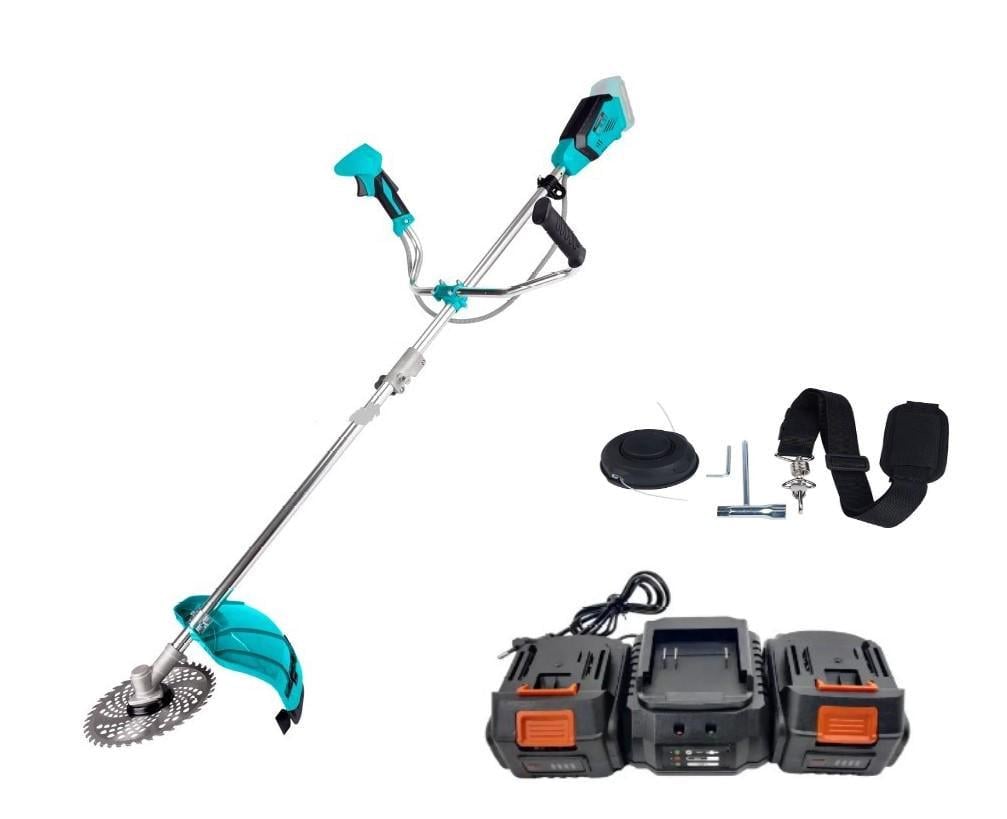 Триммер газонный аккумуляторный Grand АТГ-20 2в1 бесщеточный мотор/2 АКБ 4 Ач/ЗУ (25239083) - фото 4 Триммер газонный аккумуляторный Grand АТГ-20 2в1 бесщеточный мотор/2 АКБ 4 Ач/ЗУ (25239083) - фото 4