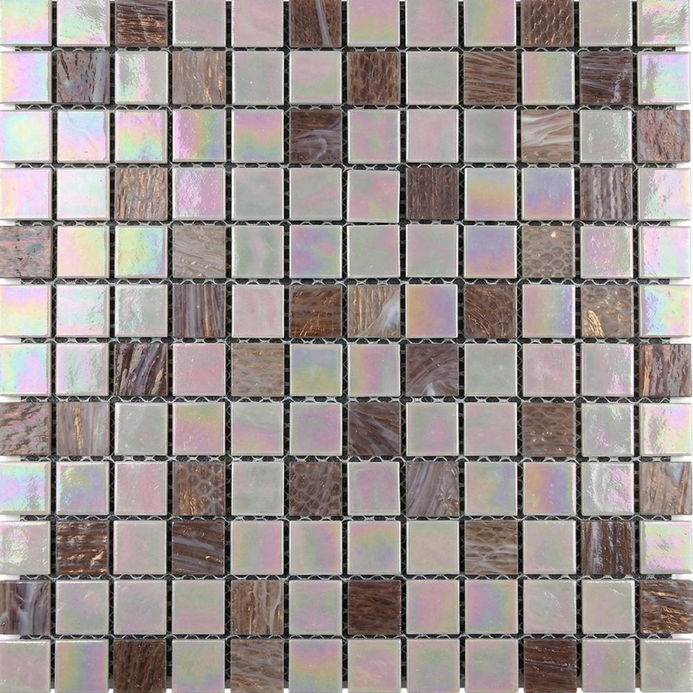 Мозаика стеклянная Mozaico de Lux V-MOS A24 Glory Pink (004559)