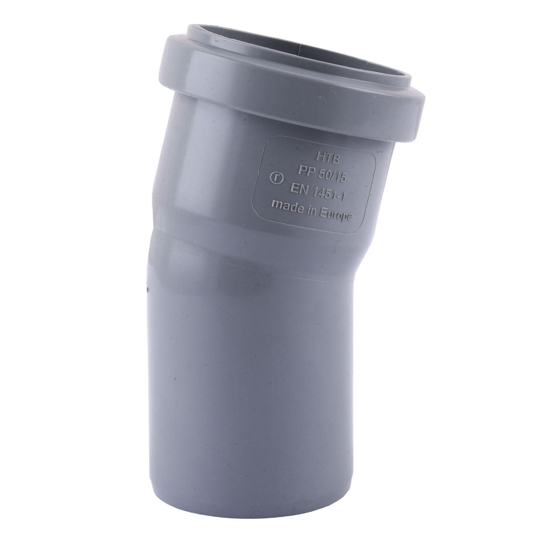 Колено VSplast 50x15° (000020326)