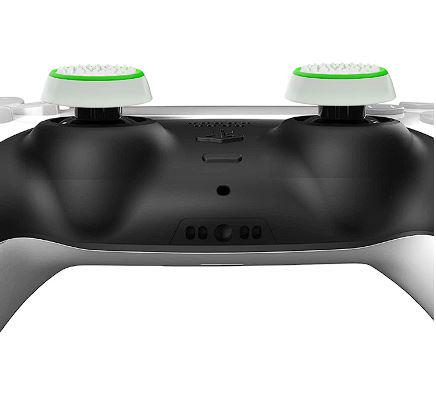 Накладки силиконовые для джойстика PlayStation 3/4/5 4 шт. White/Green (20217) - фото 4 Накладки силиконовые для джойстика PlayStation 3/4/5 4 шт. White/Green (20217) - фото 4