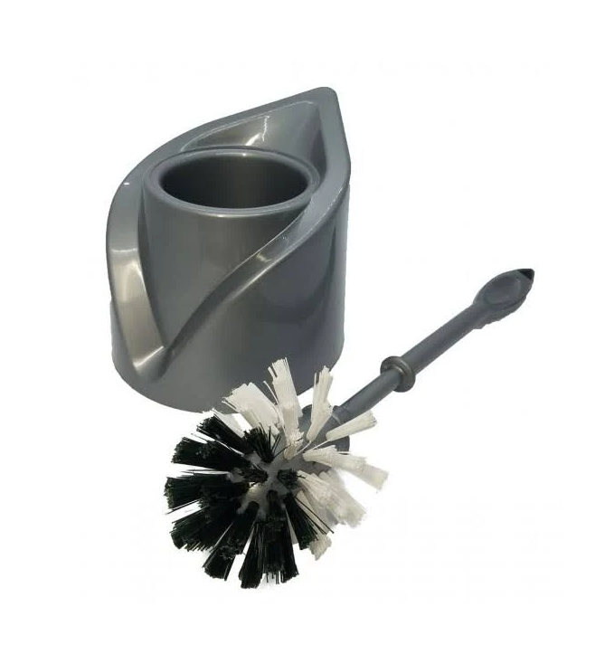 Йоржик туалетний з підставкою PlastArt Сірий (MUP-BA-325-GRAY)