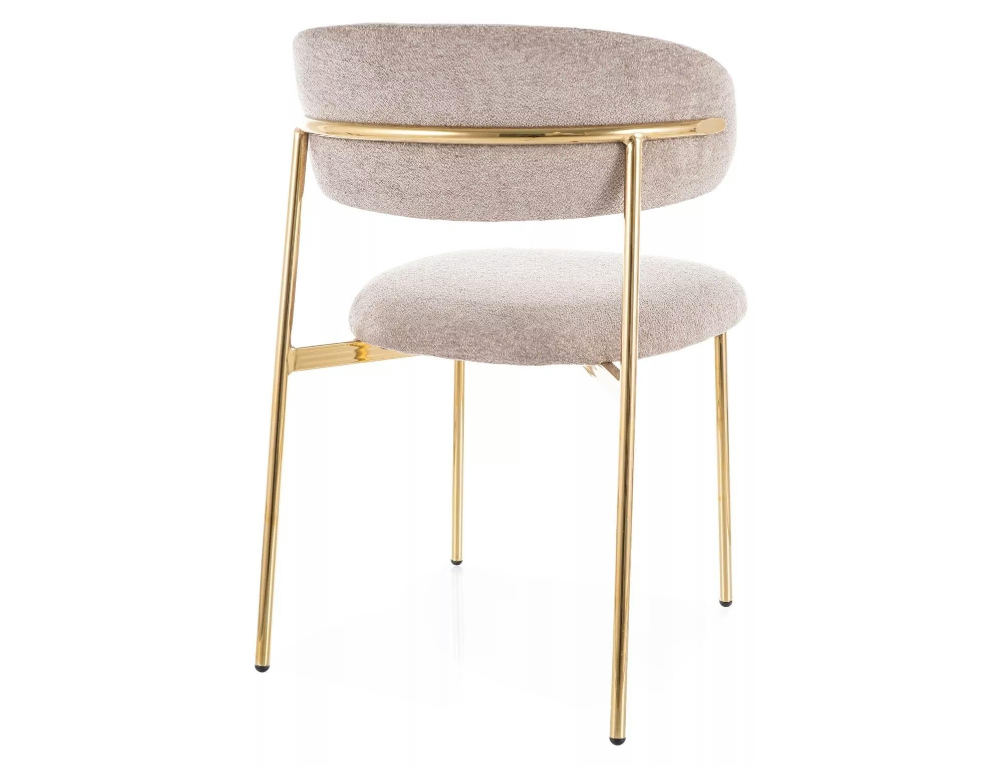 Стул кухонный Signal ELTON RAVEN Золотой/Темно-бежевый (30ELTONRZLCBE) - фото 2 Стул кухонный Signal ELTON RAVEN Золотой/Темно-бежевый (30ELTONRZLCBE) - фото 2