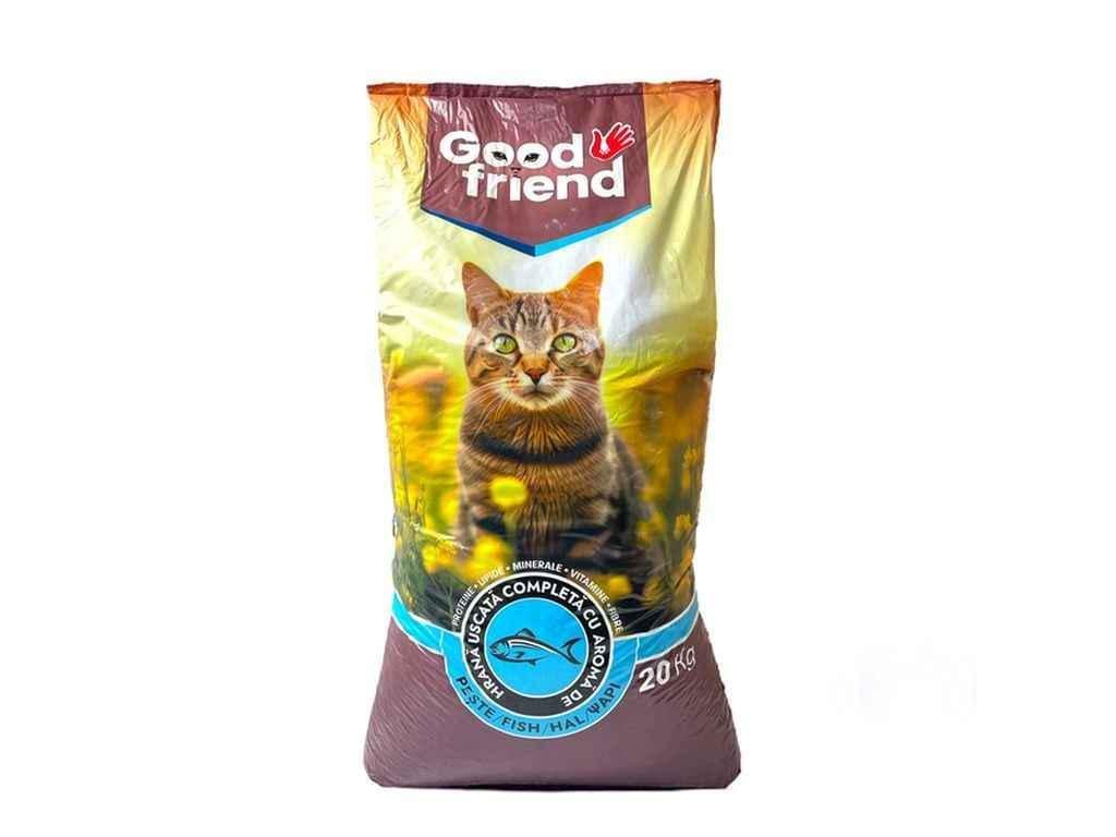 Корм для кошек сухой GOOD FRIEND со вкусом рыбы 20 кг (1085397)