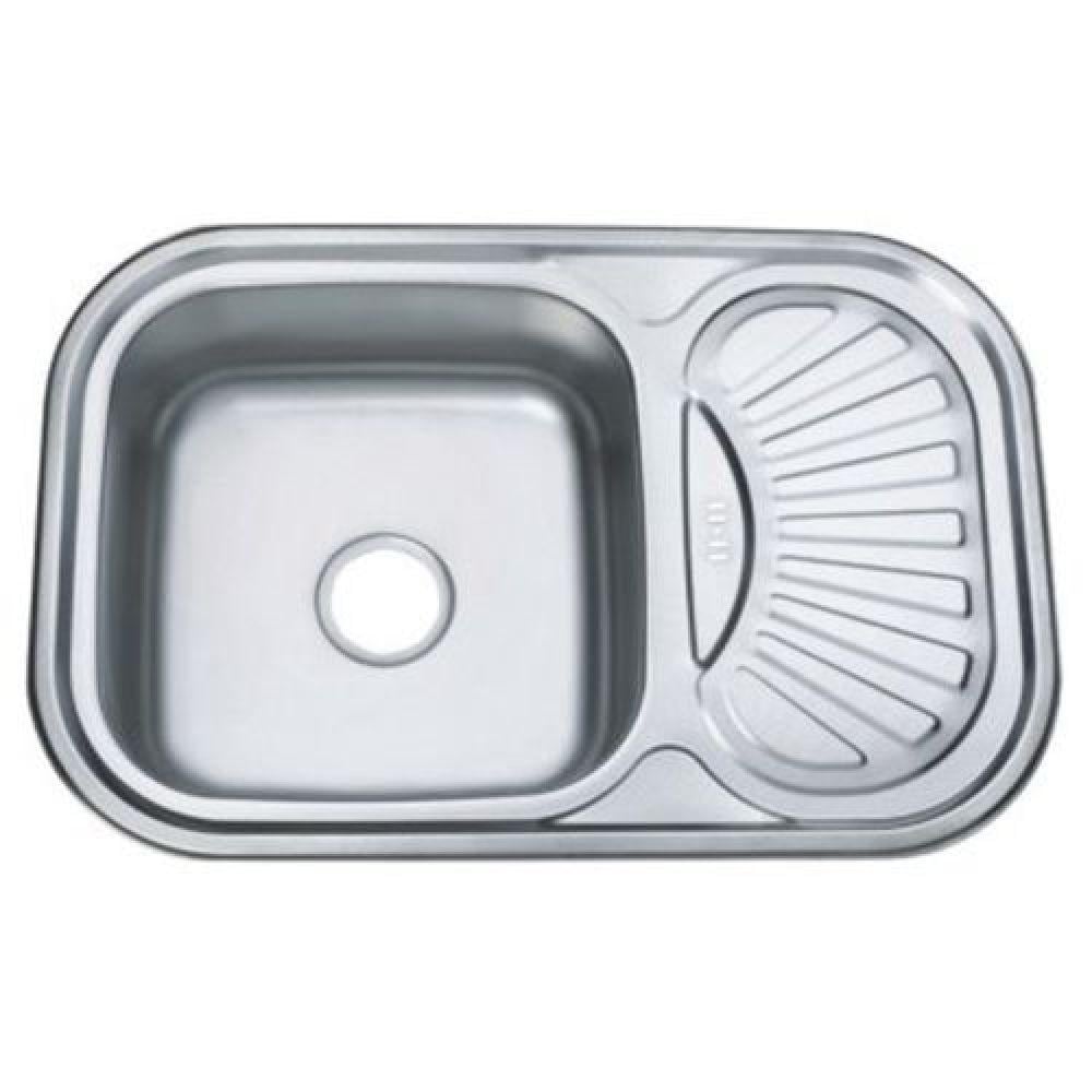 Мойка для кухни врезная Zerix Z7549-08-180E Satin (9008)