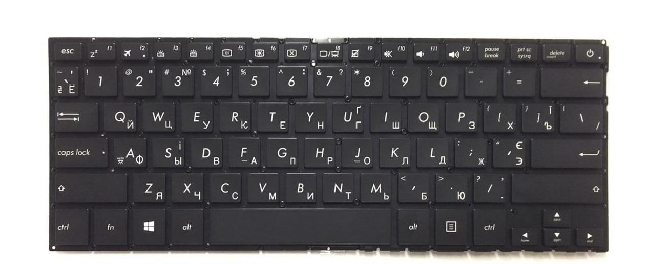 Клавиатура для ноутбука Asus UX3400 UX3400UQ матовая (0KNB0-212CRU00)