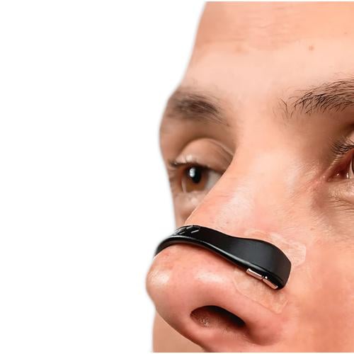 Клипса от храпа магнитная Антихрап 15 пар сменных наклеек Черный (1216-02) - фото 3