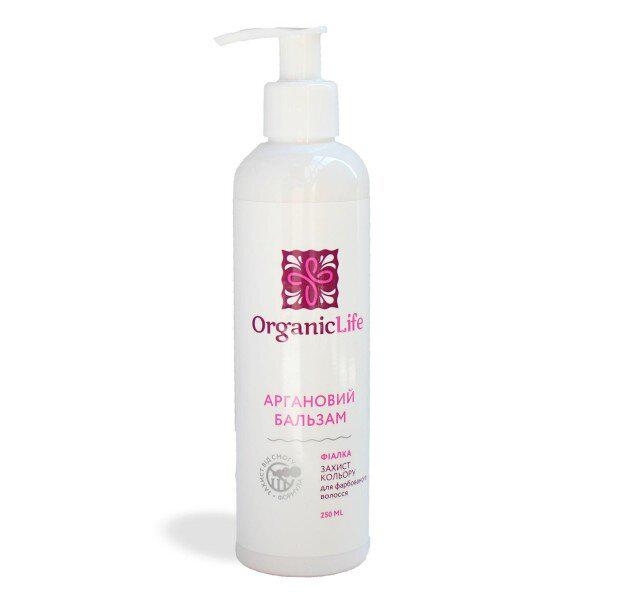 Бальзам аргановый Organic Life Защита цвета 250 мл (4823084500145) Бальзам аргановый Organic Life Защита цвета 250 мл (4823084500145)