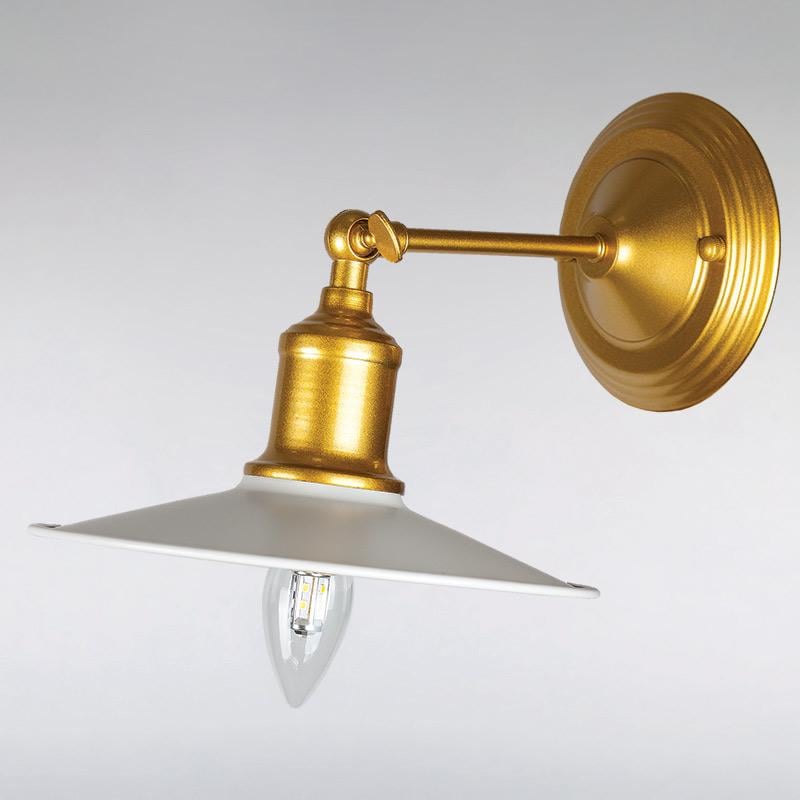 Світильник настінний Light House LS-13438-1GD/WH Золотий