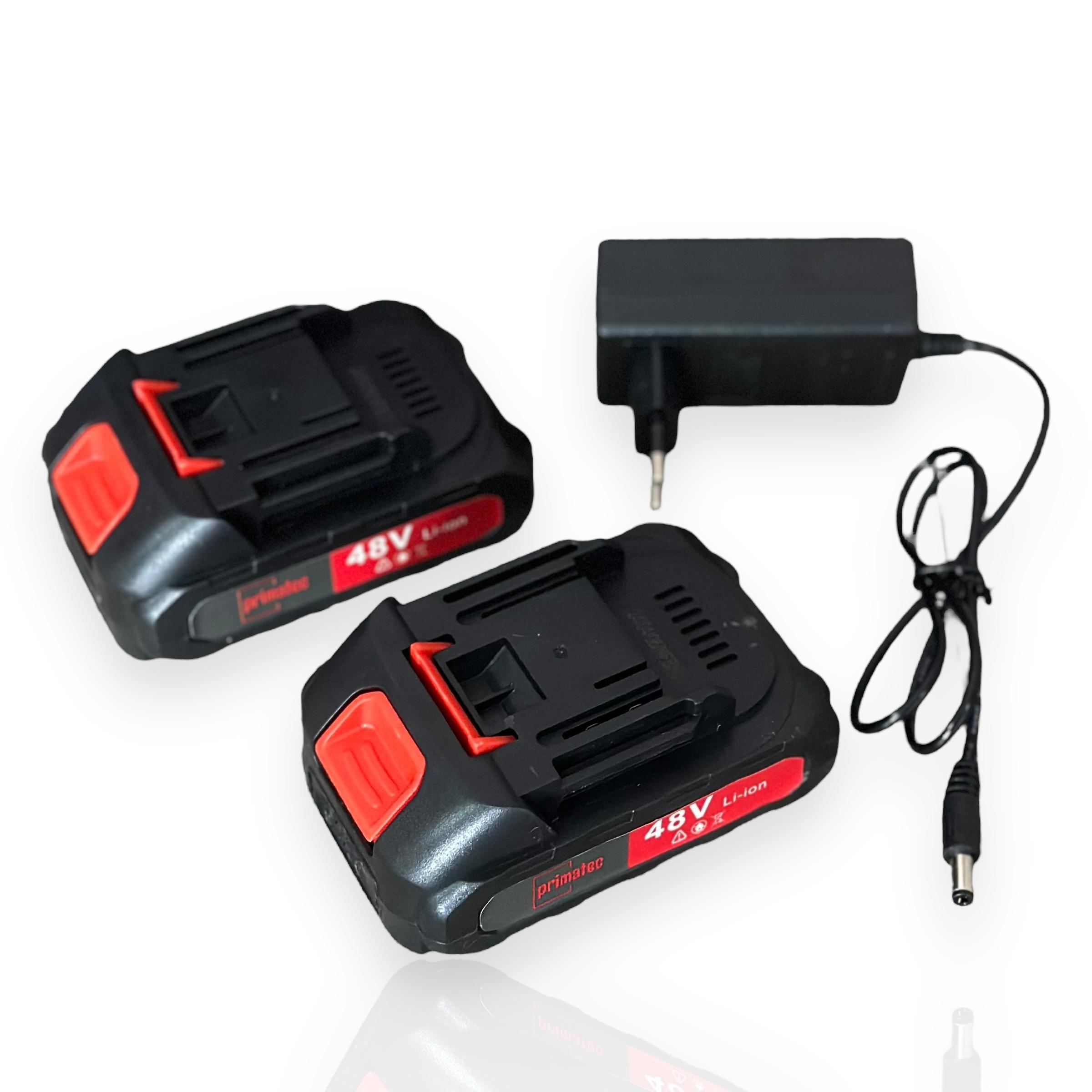 Комплект Primatec пилка акумуляторна ланцюгова міні та садовий секатор акумуляторний у пластиковому кейсі - фото 13