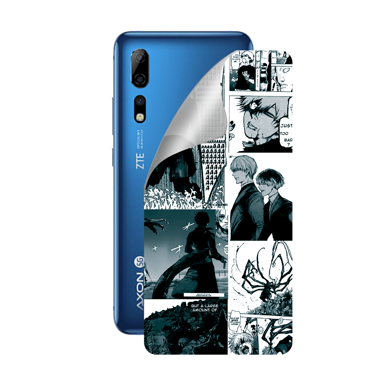 Полиуретановая пленка для ZTE Axon 10 Pro 5G серии Print Armor