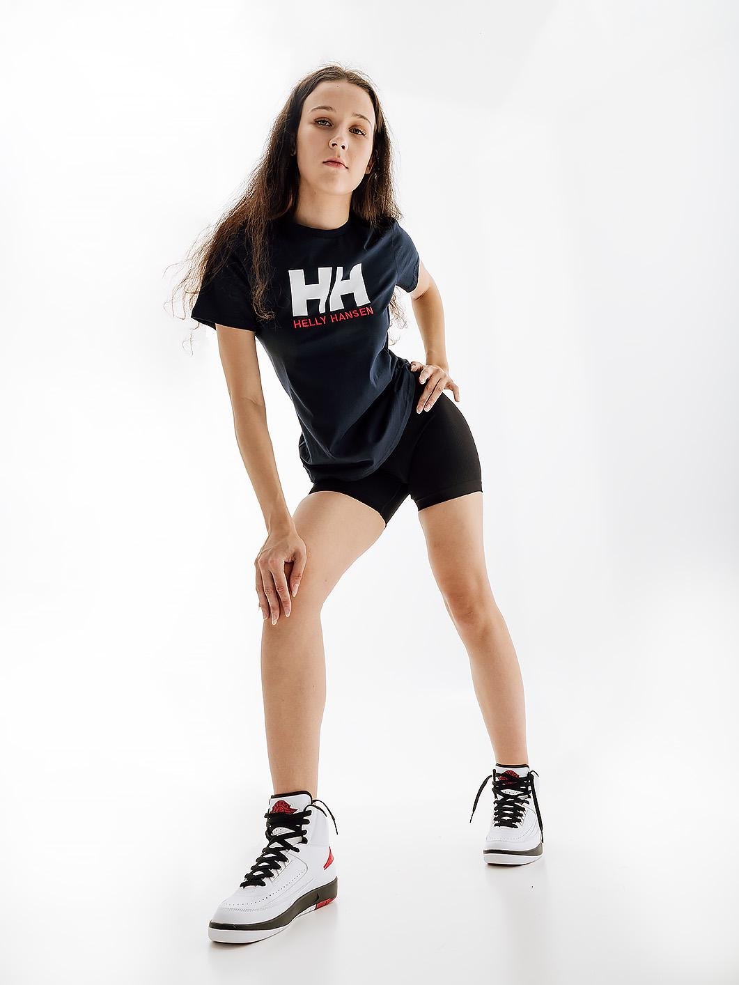 Футболка жіноча Helly Hansen W HH LOGO T-SHIRT L Синій (7d34112-598 L)