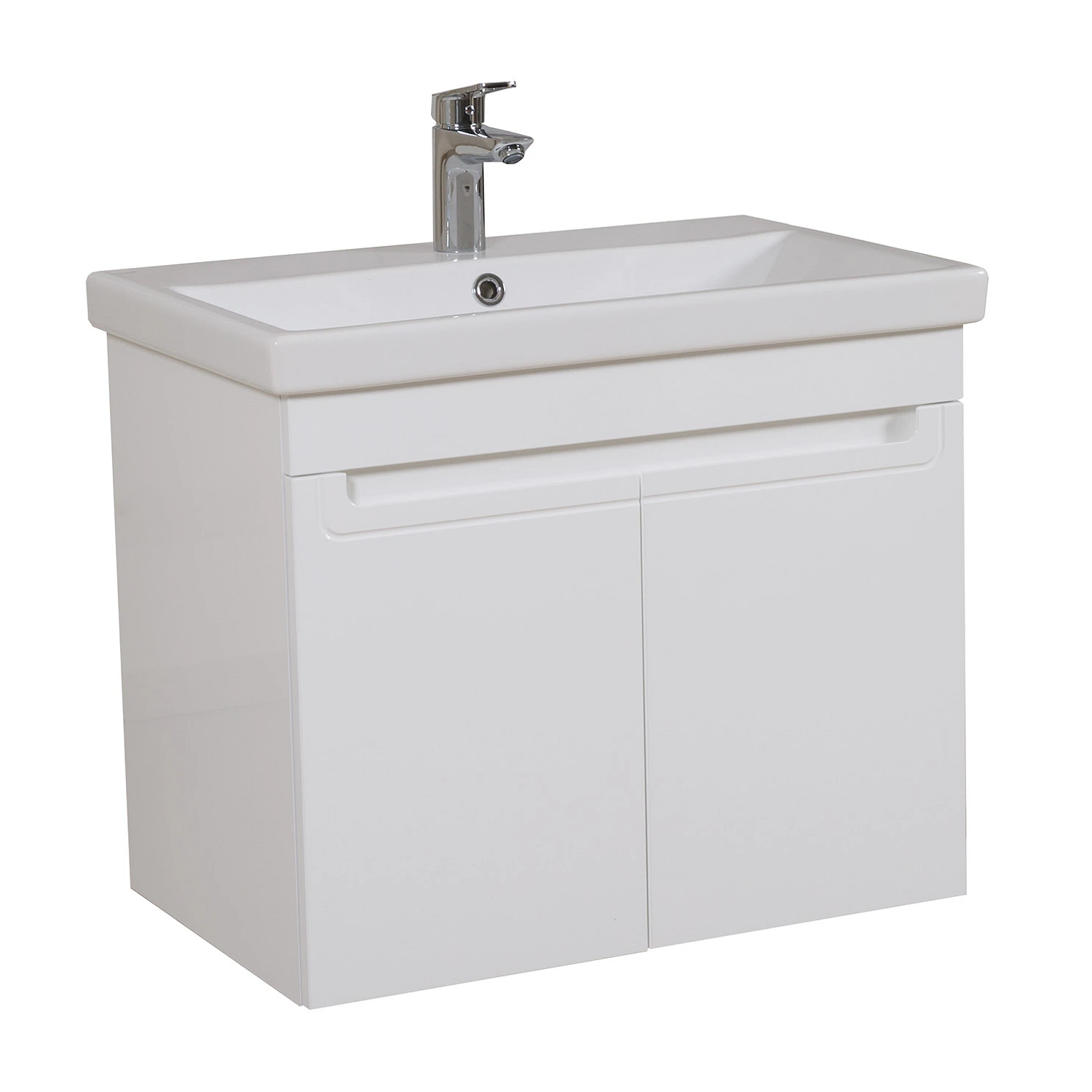 Тумба у ванну AQUARODOS Омега 70x45 настінна з умивальником Білий (AQR-АР000040344)