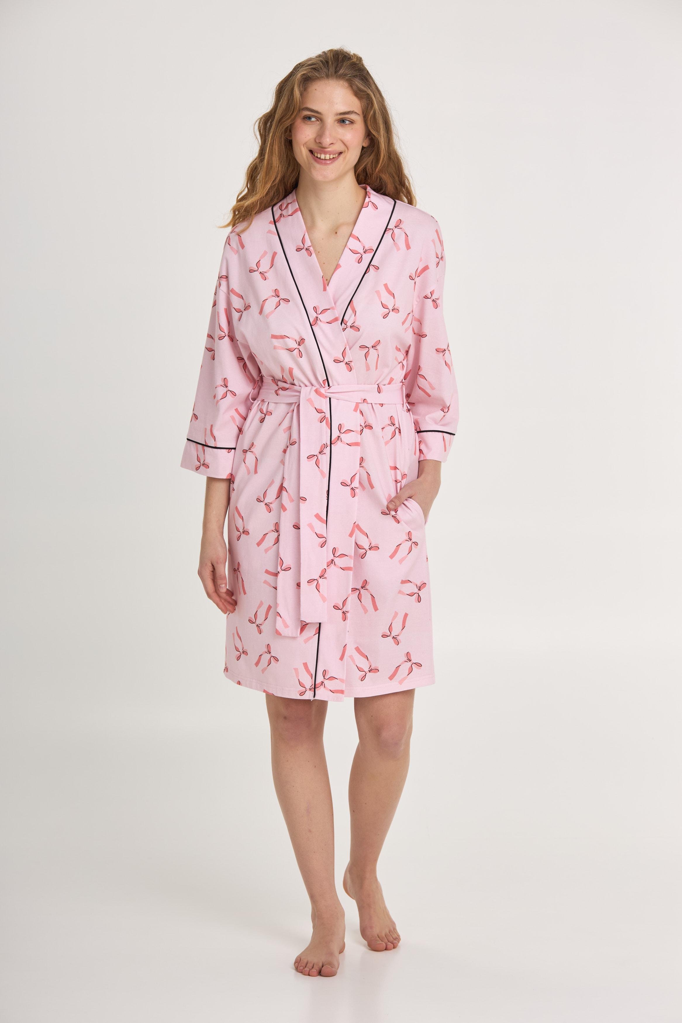 Халат женский Ellen Find lgk 208/22/01 XL Розовый