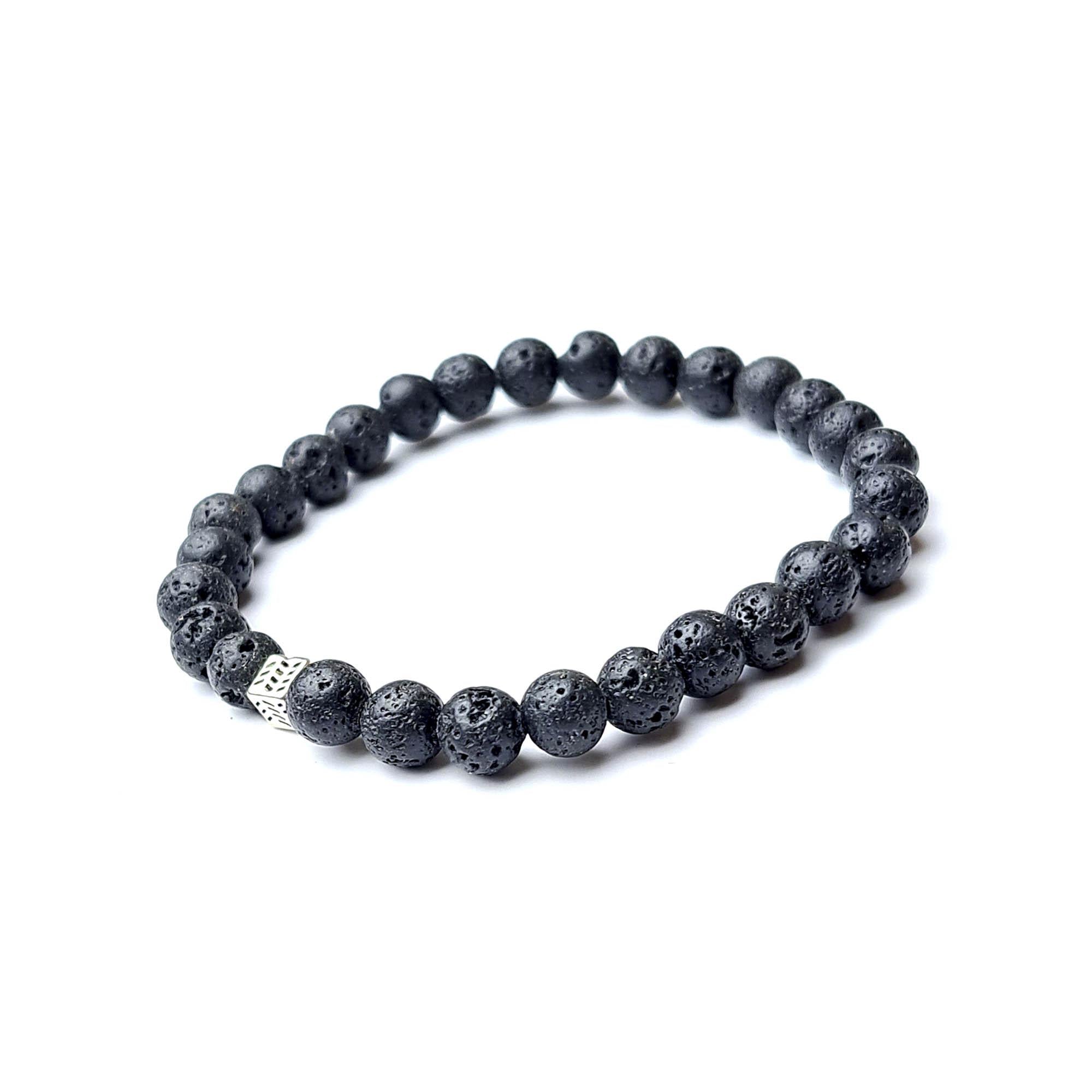 Браслет DARSANA из натурального камня лава (DRSU501199)