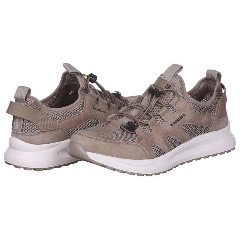 Кросівки чоловічі BaaS M7522-25C комбіновані р. 45 Бежевий (20118)