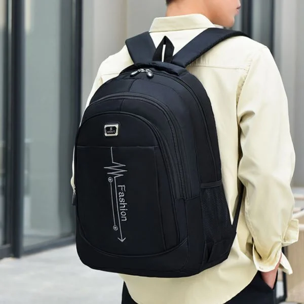 Городской рюкзак мужской для ежедневных походов на работу или для поездок 46х30х15 см (Y01914) - фото 2 Городской рюкзак мужской для ежедневных походов на работу или для поездок 46х30х15 см (Y01914) - фото 2