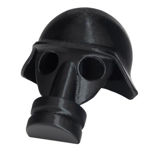 Защитный колпачок фаркопа Противогаз маленький Черный