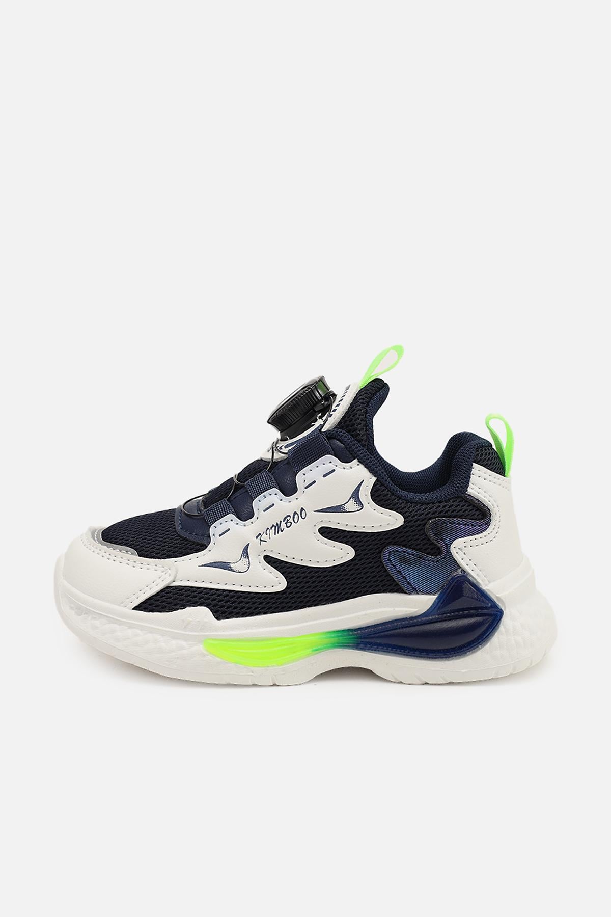 Кроссовки для мальчика ЦБ-00273965 на плоской подошве р. 28 Темно-синий (SKT001057238)