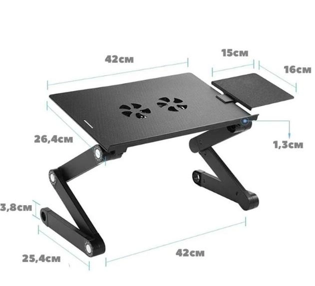 Подставка для ноутбука Laptop Table T8 (VP-355) - фото 10